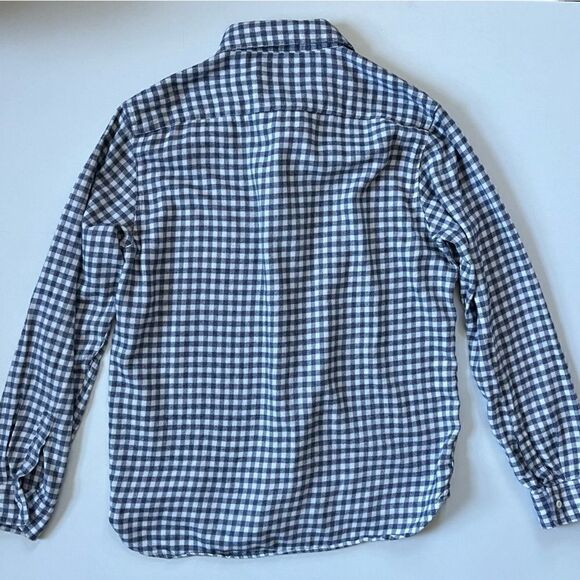 Onia Men’s Button Down Gingham Plaid Flannel Shirt Large - Picture 6 of 6